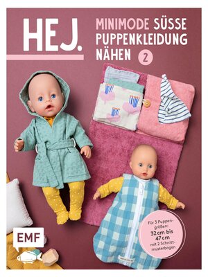 cover image of Hej. Minimode – Süße Puppenkleidung nähen 2